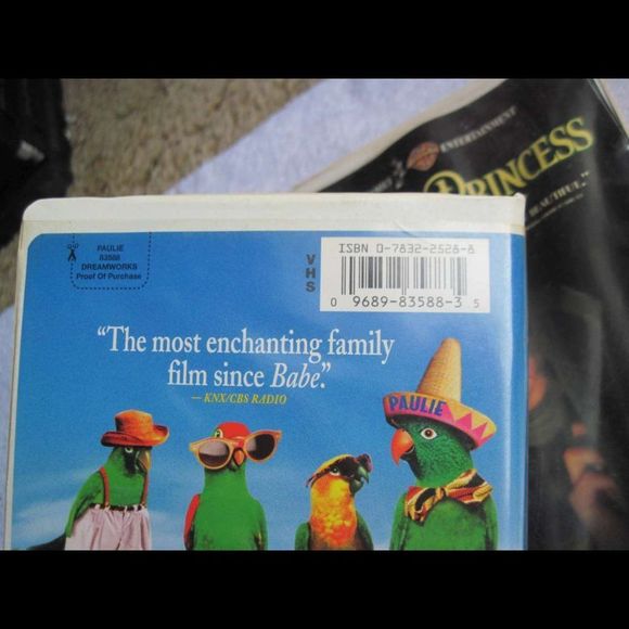 Paulie Little Princess Home Alone Willy Wonka 1971 VHS Cassette Tape Bundle $4 - Picture 10 of 11